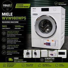 Refurbished Miele WWV980WPS Passion STEAM PWash 1600RPM Washing Machine 9kg