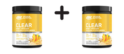 2 x Optimum Nutrition Clear Whey Protein Isolate + Collagen (114,48 EUR/kg)
