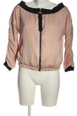 BLIND DATE Bomberjacke Damen Jacke Gr. DE 38 nude-schwarz Casual-Look