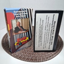 Wendy's World Winter 2002 VHS Dave Thomas Tribute Memorial Corporate Training
