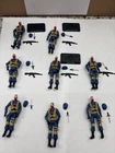 G.I. Joe Cobra Officers  Set of 8. Comic book 25th anniversary. 2008
