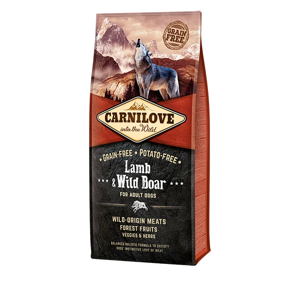 Adult Dog Food 1.5KG - Lamb & Wild Boar x8