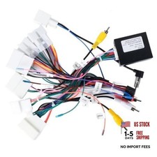 Radio Harness Adapter Wiring Harness with J-BL Canbus Compatible with Corolla