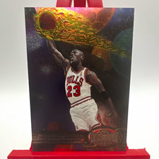 SkyBox 1997-98 Metal Universe Base Set Michael Jordan Chicago Bulls #23