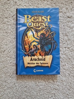 Beast Quest 11. Arachnid, Meister der Spinnen von Adam Blade (Gebundene Ausgabe)