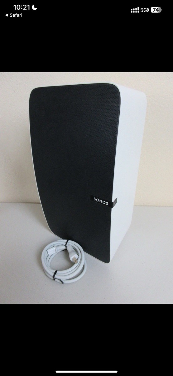 Sonos Play:5 2nd Gen S100 Wireless Speaker - White (Excellent
