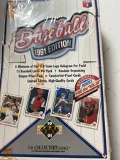 New 1991 Upper Deck Baseball Low # Factory Sealed Box Find the Nolan Jordan SP1