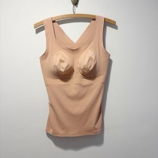 Evelyn and Bobbie Defy Bra Tank Tan Mica Size Medium 34E 34F 36C 36D 36E 36F