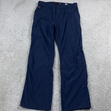 Ariat Pants Mens 34 Blue FR Flame Resistant M4 Relaxed Bootcut Ripstop 34x32