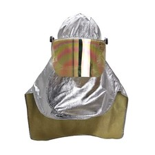 BULLARD AXFYL Fire Helmet,Thermoglas(R)/FG,Yellow 38YA05