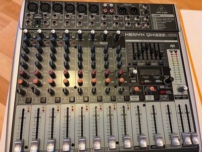Behringer Xenyx QX 1222 USB Mischpult Neuwertig