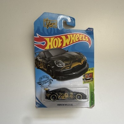 Hot Wheels HW Exotics Porsche 911 GT3 RS Tanner Fox Black/Gold 2017