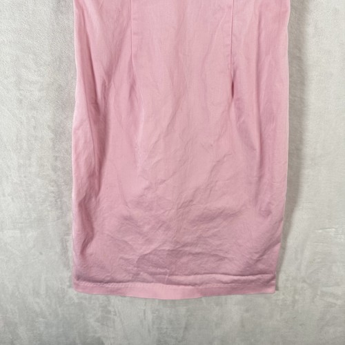 Vintage B Darlin Dress Women 2 Baby Pink Bodycon Mini Y2K Coquette Princess - Picture 3 of 12