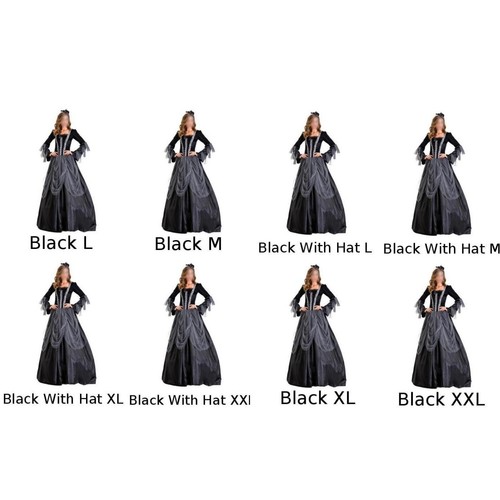 Cosplay Event Cosplay Dress Asiatic Size Medieval Style Polyester Fabric - Picture 7 of 32