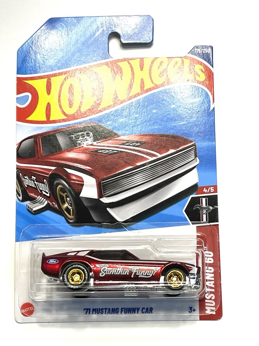 p*a様 ホットウィール マスタング スーパートレジャーハント 71 MUSTA Hot Wheels 71 Mustang Funny Car, Treasure Hunt, HW Drag