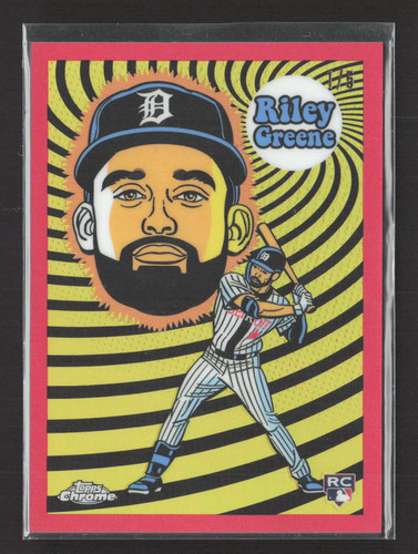 Riley Greene [Red] #UV-13 2023 Topps Chrome Ultraviolet All Stars card