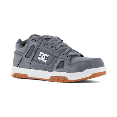 Dc Work Crew Stag Work Men's Composite Toe Work Shoe -  Gray/Gum - 10.5 Medium