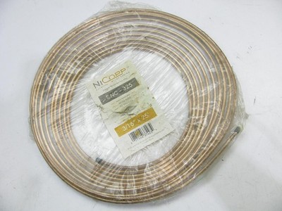 25 Feet Long - AGS CNC-325 Seamless Copper Nickle Hydraulic Brake Line 3/16'' DIA