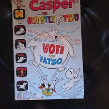 Casper and the Ghostly Trio No. 1 Harvey Comics 1971 Bronze Age Humor Fantasy