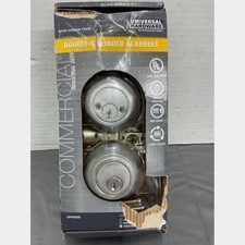 Universal Hardware Industrial Duty Commercial Double Cylinder Deadbolt