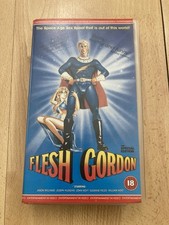 Flesh Gordon Vhs Tape Erotic Comedy - Certificate 18