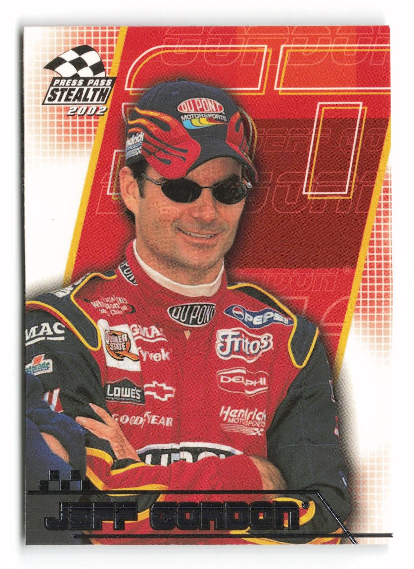 2002 Press Pass Stealth Jeff Gordon #28 Hendrick Motorsports