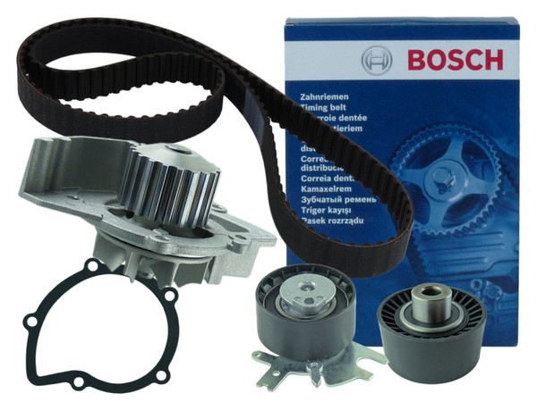 Bosch Zahnriemen +Rollen Satz Wapu Citroen C4 C5 Peugeot 307 308 407 508 2.0 Hdi-image