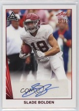 2021 Leaf Memories 1990 Base Red Spectrum 25/25 Slade Bolden #BA-SB1 Auto 0l2