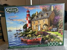 The Lighthouse Keeper’s Cottage 1000 Pieces Falcon Jigsaw Puzzle @UNCHECKED@