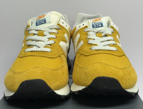 New Balance 574 - Marmalade Sea Salt - Suede Classics - U574VPY - Men’s Size 9 - Picture 6 of 8