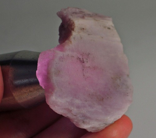 263Ct Natural Purple Kunzite Crystal Facet Rough Specimen Afghanistan YZLH680