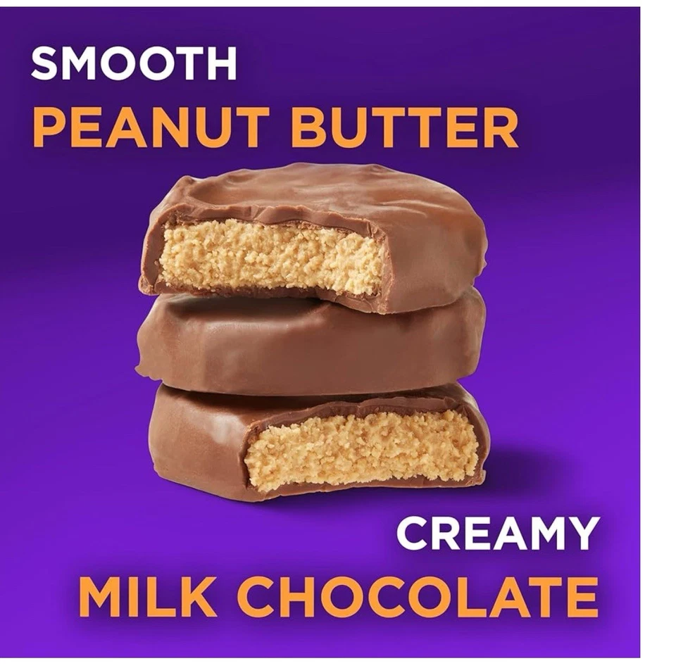 RUSSELL STOVER Halloween Milk Chocolate Peanut Butter Pumpkin, 1.3 oz (Pack 18) - Image 4 of 4