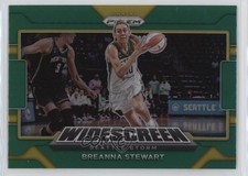 2022 Panini Prizm WNBA Widescreen Green Prizm Breanna Stewart #11 11ba