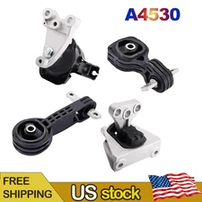 4pcs Engine Motor & Transmission Mount Set For. Honda Civic. 2006-2010 1.8L ﻿