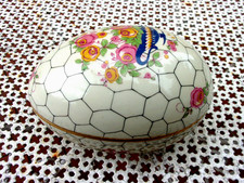 Boite "oeuf " en porcelaine de Robert HAVILAND