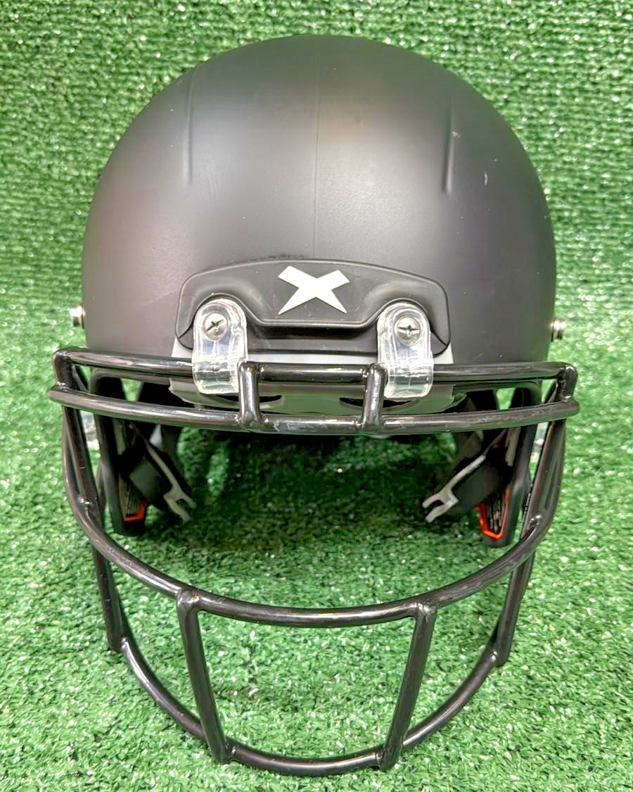 black xenith football helmet Xenith X2E+ Youth Football Helmet – Medium – Matte Black Full Face REF 29