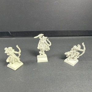 Warhammer Fantasy - Wood Elves - Wood Elf Waywatchers x 3 Metal OOP A