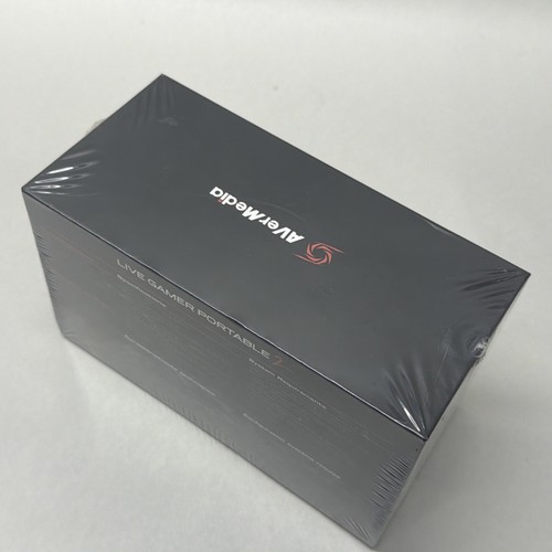 NEW SEALED AVerMedia Live Gamer Portable 2 GC510 1080p60 Game Capture ...