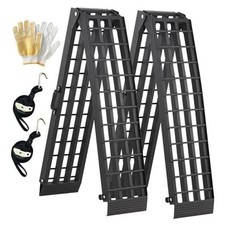 Truck Ramps 3000LBS Capacity - 2 Pcs Heavy Duty Loading Ramp, 7.5ft Black