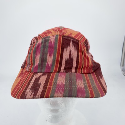 Polo Ralph Lauren 5 Panel Hat Cap Strap Back Southwestern Ikat Pattern Mens
