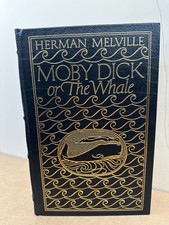 EASTON PRESS Herman Melville Moby Dick 1977 Leather 100 Greatest Books Gold Gilt