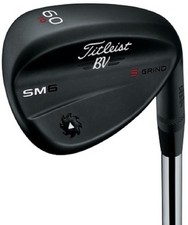 Titleist Vokey SM6 Jet Black S 54* Sand Wedge 54-10 DG S200 VG