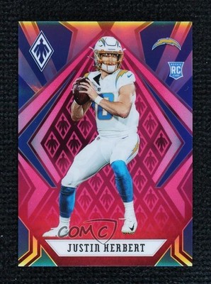 2020 Panini Phoenix Rookies Pink 133/199 Justin Herbert #103 Rookie RC 7uo