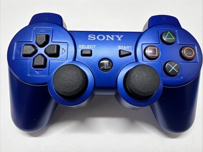 Sony PS3 DualShock 3 Wireless Controller   Blue OEM Original Tested