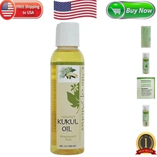 Hawaii Kukui Oil - Fragrance Free 4oz Natural Relief for Dry Skin & Makeup