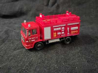 Vintage German Made Red Siku 76109 Fire Engine Diecast Toy Truck