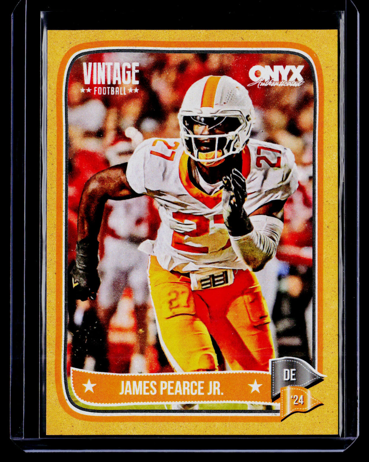 2024 Onyx Vintage #/150 Yellow James Pearce Jr