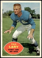 1960 Topps #48 Yale Lary F5