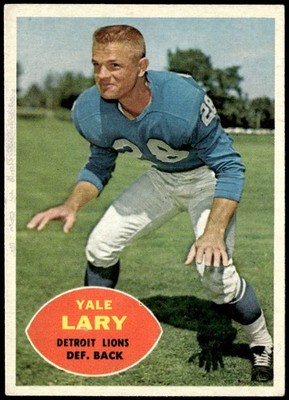 1960 Topps #48 Yale Lary F5