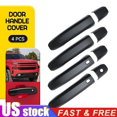 Door Handle Covers WITH Front Smartkey For 19-25 Chevy Silverado GMC Sierra 1500